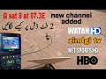 Gsat 973e latest channel list new update  4k dth info