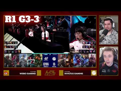 IG vs WBG - Game 3 | Round 1 S16 LPL Winter Playoffs 2026 | Invictus Gaming vs Weibo Gaming G3 full