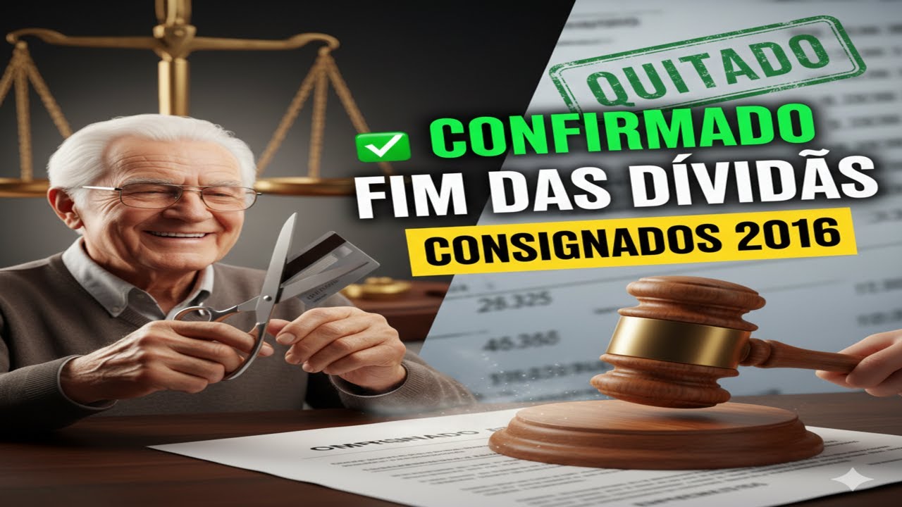 ✅CONFIRMADO: PERDÃO das DÍVIDAS de CONSIGNADOS desde 2016 – VAI PARAR de PAGAR?