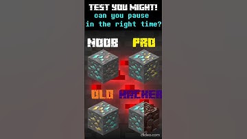 can you pause in the right time shorts #viral  #minecraft #challenge #viralshorts #viralvideo #video