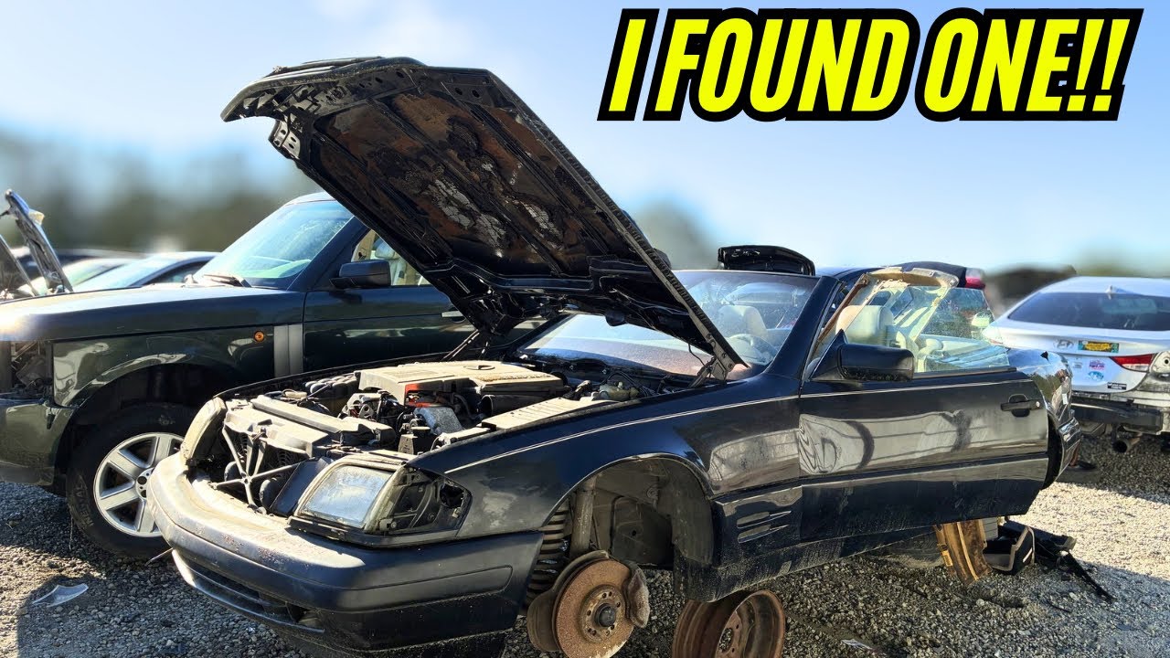 Роскошное золото с свалки! SL500 и многое другое на свалке 💰💰