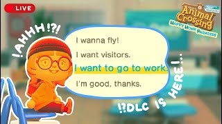 LIVE 🔴 Happy Home Paradise DLC Release - Lets WORK this out?!? // Animal Crossing New Horizons