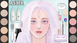Mystique Webtoon Cover Makeup Hair Dyeing Animation