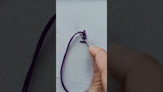 Easy Lavender Embroidery Design #shorts #viralvideo