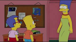 Bart Finds Swear Words In The Bible