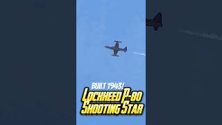 Lockheed 💥 Shooting Star USAF🇺🇸 1st Jet 🤯 #ww2 #short #shorts #reels #fyp #jet #old #oldisgold #usa