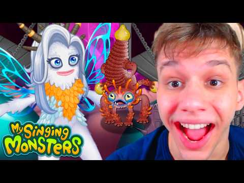 O NOVO WERDO MISTERIOSO É ABSURDO!! + PIXOLOTE E LARVAVILHA ÉPICOS (My Singing Monsters)
