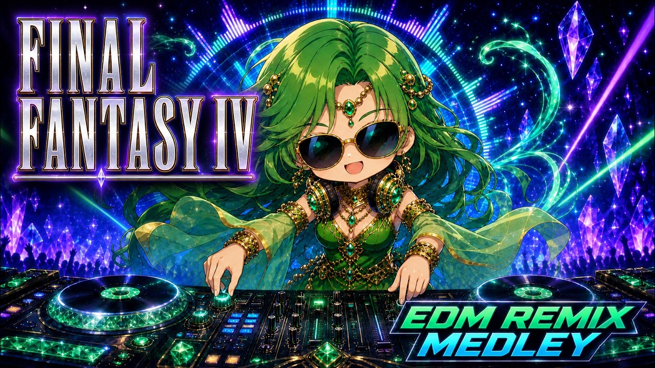 FINAL FANTASY IV EDM REMIX MEDLEY ( FF4 EDM アレンジ メドレー