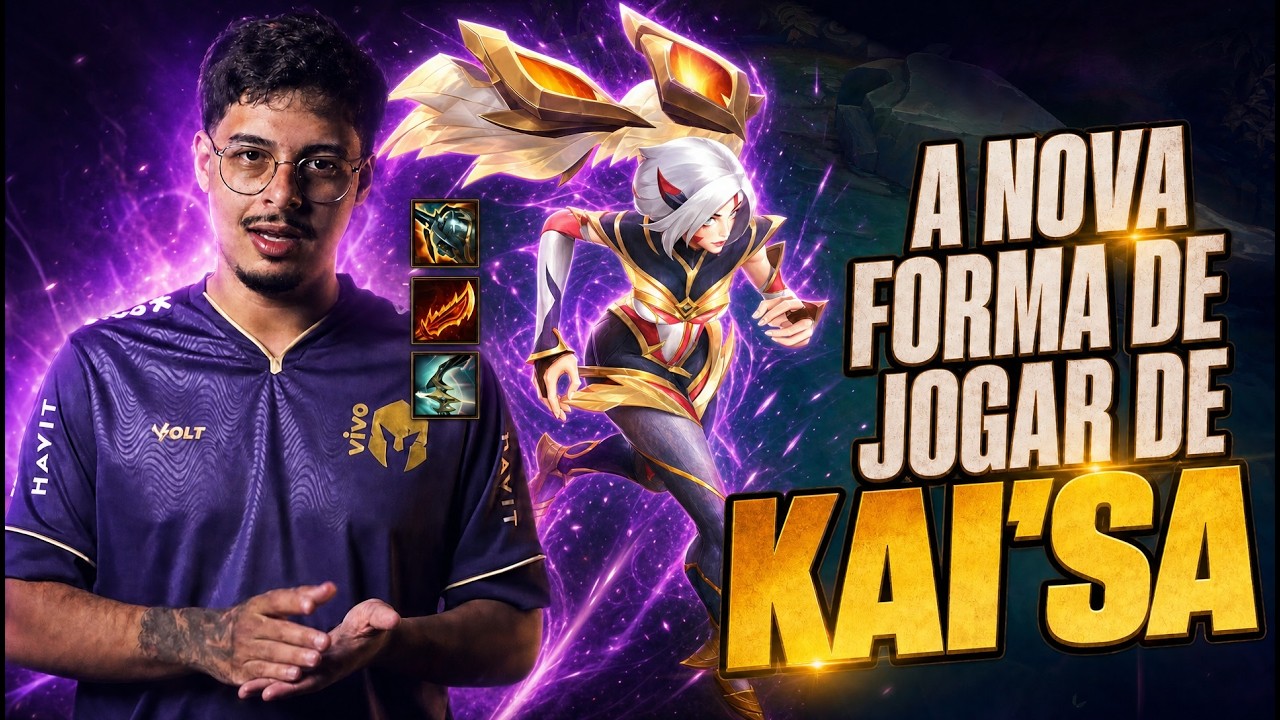 Por que a KAI'SA é o ADC mais versátil do Meta? (Gameplay Explicativa)