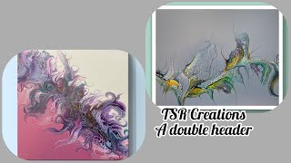 How to get easy cells and lacing! Two paintings.