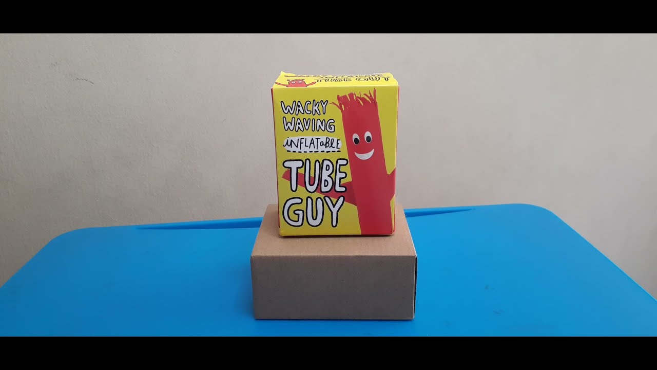 unboxing desktop wacky waving inflatable tube guy