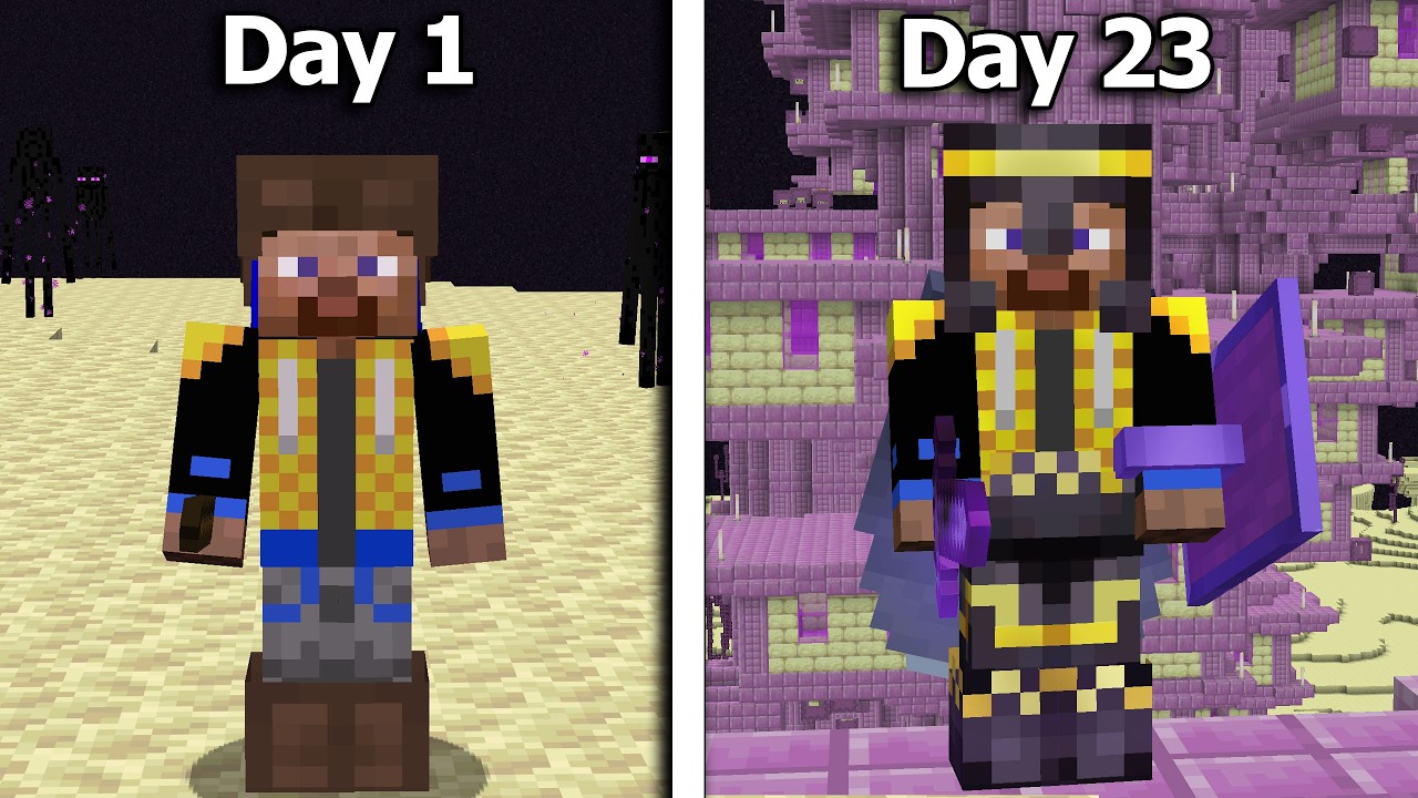 I spent 23 (irl) days trapped in the end. Here's what happened