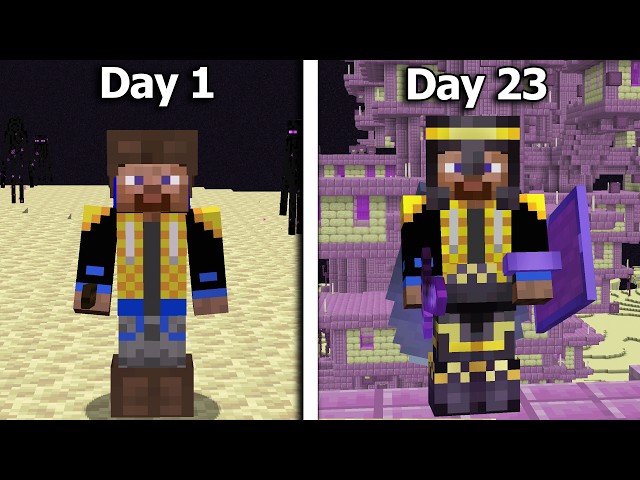 I spent 23 (irl) days trapped in the end. Here's what happened