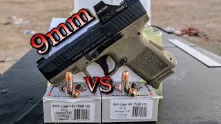 9mm |Underwood Ammo Test| (124gr +P+ VS 147gr +P+) Ballistics Gel Test