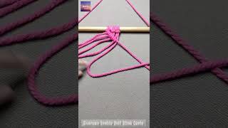 Celebrity Macrame Double Half Hitch Knots Profile