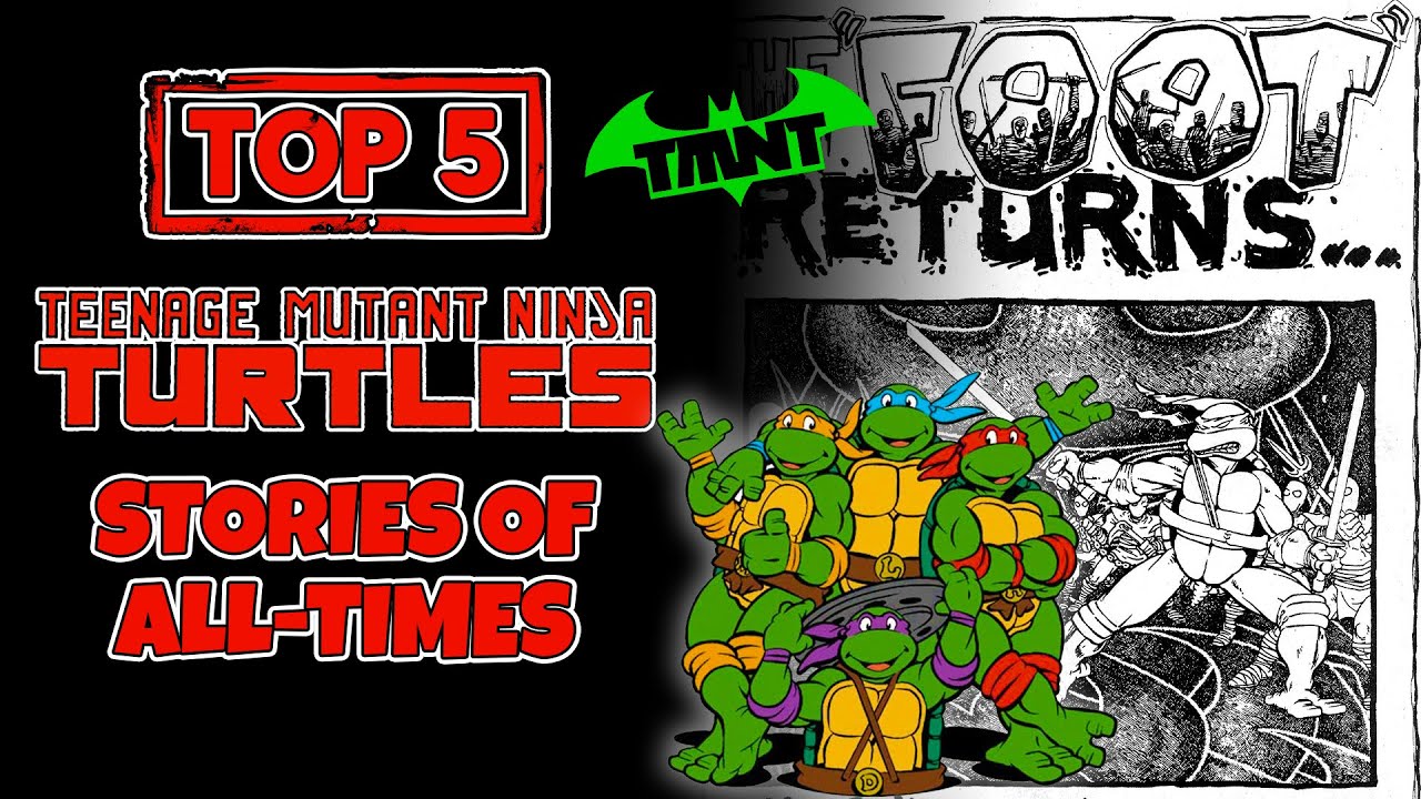 Пять лучших историй о TMNT всех времен с Марком Пеллегрини