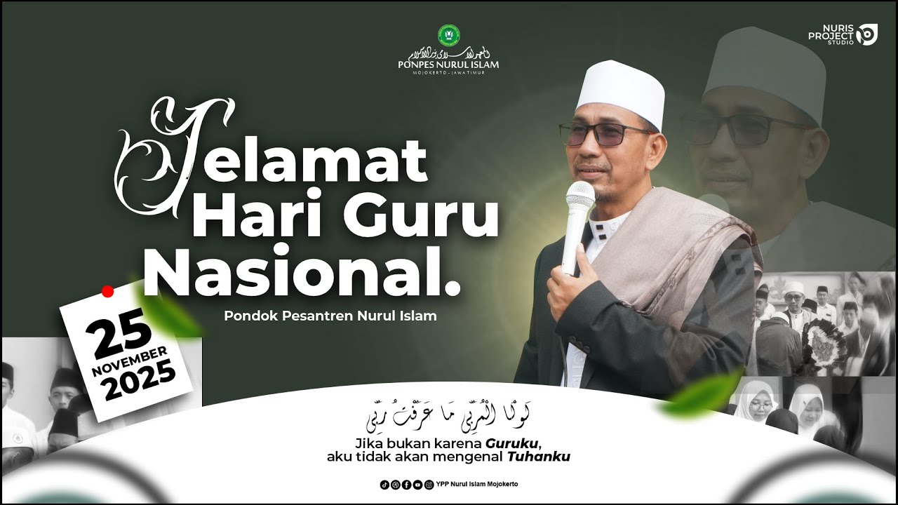 🔴 [LIVE] Peringatan Hari Guru Nasional | PP. NURUL ISLAM 2 [Selasa, 25 November 2025]