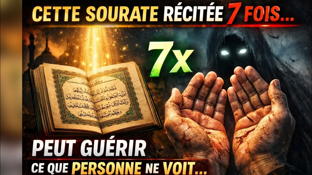 Cette sourate récité 7 fois peut guérir ce que personne ne voit…