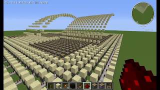 Minecraft piston sandwave !