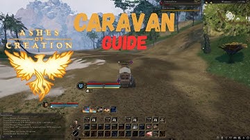 Ashes of Creation Alpha 2 | Everything You Need To Know About Caravans!
