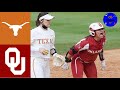 #8 Texas vs #1 Oklahoma Highlights (Games 2 & 3) | 2021 College Softball Highlights