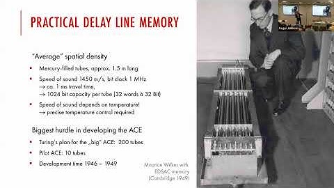 Tiny ACE – Exploring Alan Turing’s Automatic Computing Engine