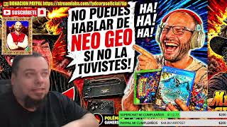 SPINECARD  NO PUEDES HABLAR DE NEO GEO SI NO LA TUVISTES!  EL VAQUERO DEL RETRO HUMILLADO POR SASEL