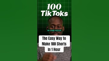 How To Make 100 TikTok Videos In A Day With Vizard AI #shorts