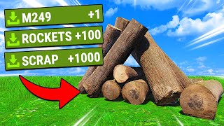 Rust But Farming gives Random Items with 100 players...