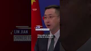 China speaks out after Iran attacks Israel screenshot 4