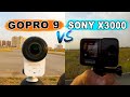 gopro hero 9 ПРОТИВ sony fdr x3000 TEST какую камеру выбрать