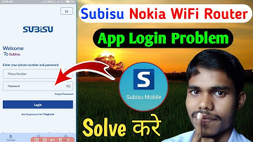How To Login Problem Subisu Mobile App || Subisu Mobile App Resister Kare  || #Subisu Mobile App