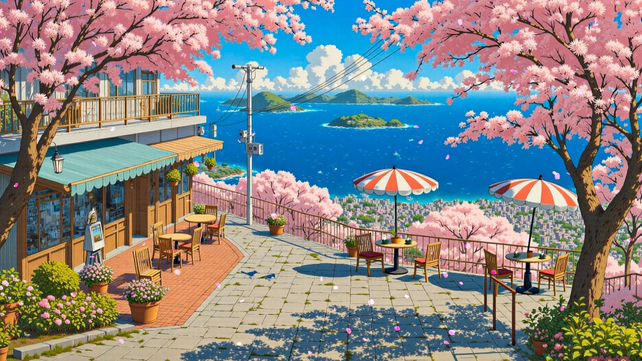 ⁣☕ A Quiet Café 🌸 Lo-fi Beats for Study, Focus & Chill 📚 Lofi Song Mix - Lofi Coffee ☕️