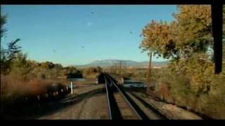 Rail Runner northbound between Belen and Albuquerque.VOB