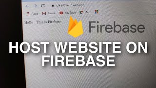 How To Host Website On Firebase Firebase Tutorial
