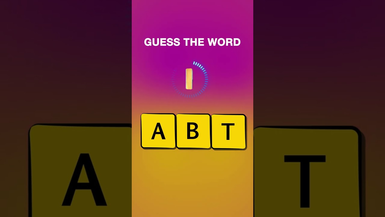 Can You Solve this 3-Letter Scrambled IQ Words in 10 Seconds?   