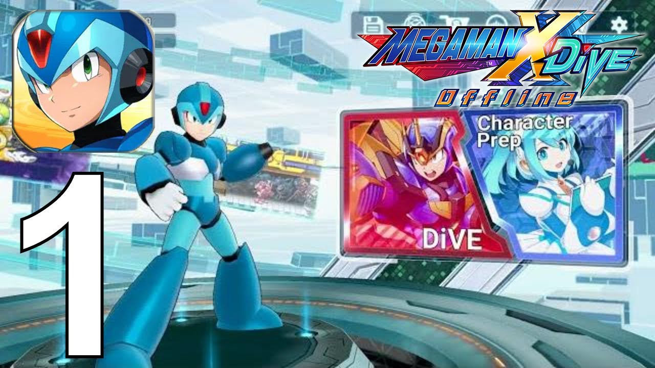 MEGA MAN X DiVE Offline Part 1 Gameplay Walkthrough Android IOS PC