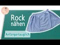 Rock nähen - für Anfänger [ohne Schnittmuster]