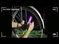 Подсветка на спицы для колеса велосипеда, мотоцикла Vison bike 32LED светодиодная  Подсветка спиц