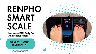 RENPHO Smart Scale 🤍 Easiest Way to Track Weight, BMI & Body Fat!