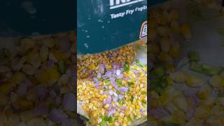 Crispy Corn Chaat 😋🌽Low oil mein bani crispy corn chaat #viralvideo #chaats #ytshorts #trending