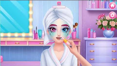 😜Beauty Salon💃💄Fun Girl Care Kids Game