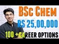 Bsc chemistry career options  100 career options