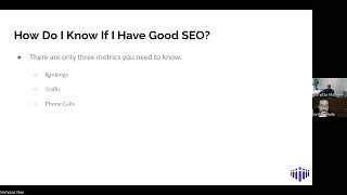 The three most important SEO metrics
