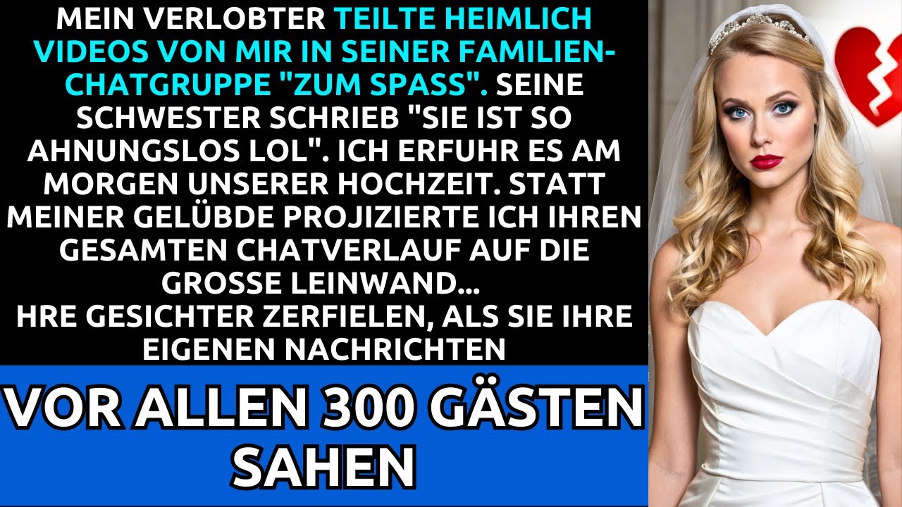 Statt Ehegelübde: Wie ich meinem Verlobten seine Gemeinheiten vor allen Hochzeitsgästen präsentierte