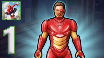 Spider fighter 2 Gameplay Walkthrough Part 1 - Android , iOS