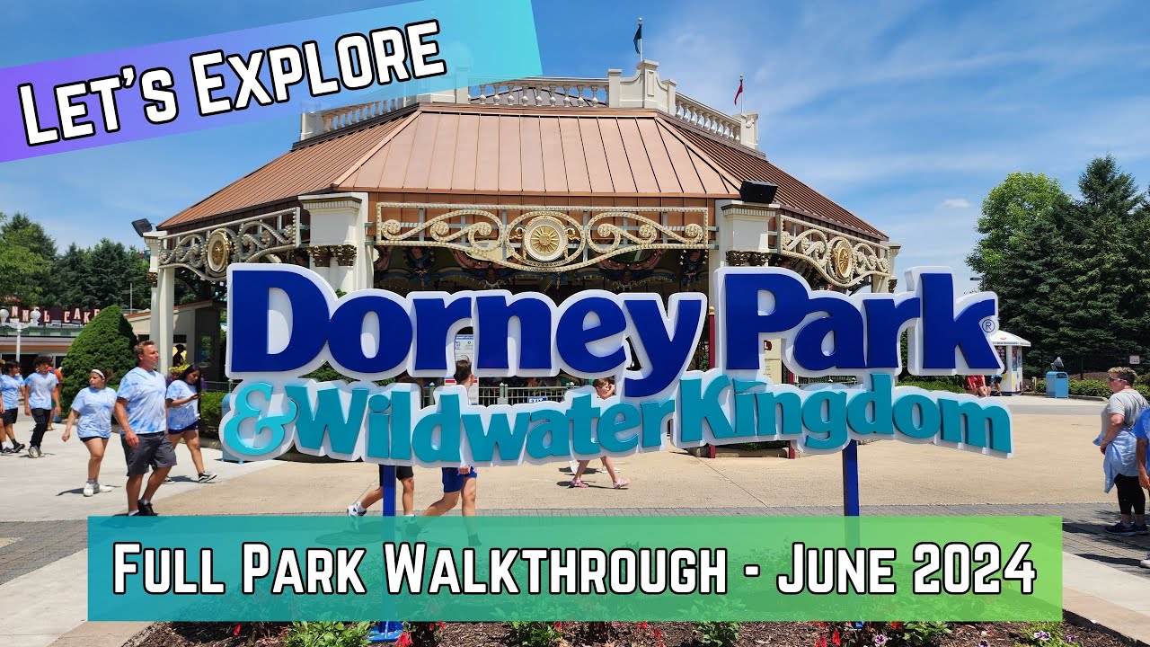 Dorney Park Expedition: Full Park Tour featuring Steel Works