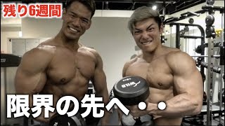 【限界無視】超高レップの意識ブッ飛び系はちゃめちゃトレーニング！！芳賀セブンが最後やりやがった・・【肩トレ】