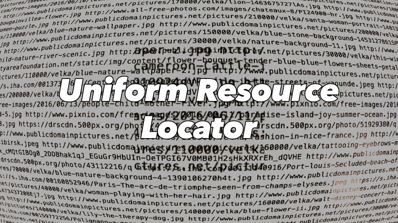 Uniform Resource Locator - YouTube