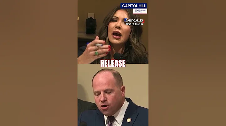 Kristi Noem FLIPS the Script on Dem “You'd Rather RELEASE a MURDERER"